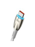 Baseus Glimmer Series fast charging cable USB-A - USB-C 100W 480Mbps 1m white