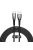 Baseus Glimmer Series Fast Charging Cable USB-A - USB-C 100W 480Mbps 2m black