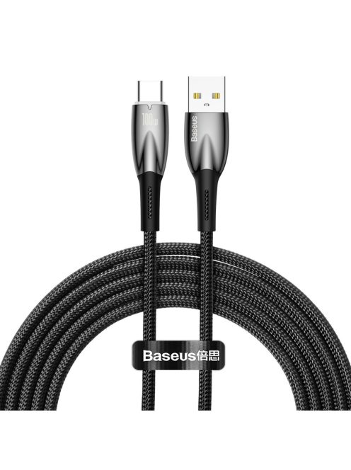 Baseus Glimmer Series Fast Charging Cable USB-A - USB-C 100W 480Mbps 2m black