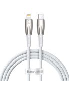 Baseus CADH000002 Lightning - USB-C PD cable 20W 480Mb/s 1m - white