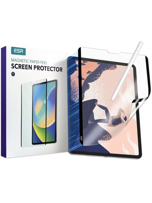 PROTECTIVE FILM ESR PAPER FEEL MAGNETIC IPAD AIR 4 / 5 / PRO 11 MATTE CLEAR