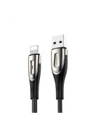 Joyroom Sharp Series S-M411 USB-A / Lightning Cable 2.4A 3m with Charging Indicator - Black