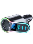 Joyroom fast car charger 4in1 USB-A QC3.0 / 2xUSB-C PD 150W black (JR-CL21)