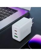 Acefast fast charger GaN (2x USB-C / USB-A) PPS / PD / QC4+ 65W white (A41)