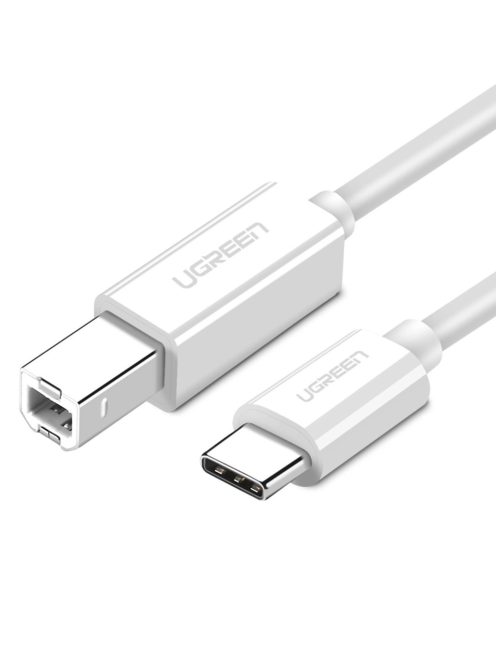 Ugreen printer cable USB-C - USB-B 480Mb/s 1m white (US241)