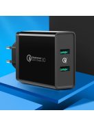 Ugreen charger 2xUSB-A 36W QC3.0 black (CD161)