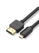 Ugreen cable Micro HDMI - HDMI cable 3m black (HD127)