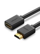 Ugreen HD107 10141 HDMI (Male) - HDMI (Female) 4K Cable 1m - Black