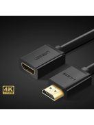 Ugreen HD107 10141 HDMI (Male) - HDMI (Female) 4K Cable 1m - Black