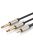 Ugreen cable audio cable mini jack 3.5 mm - 2 x jack 6.35 mm 1m gray (AV126)