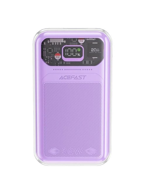 Acefast power bank 20000mAh Sparkling Series fast charging 30W purple (M2)