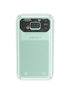   Acefast power bank 20000mAh Sparkling Series fast charging 30W green (M2)