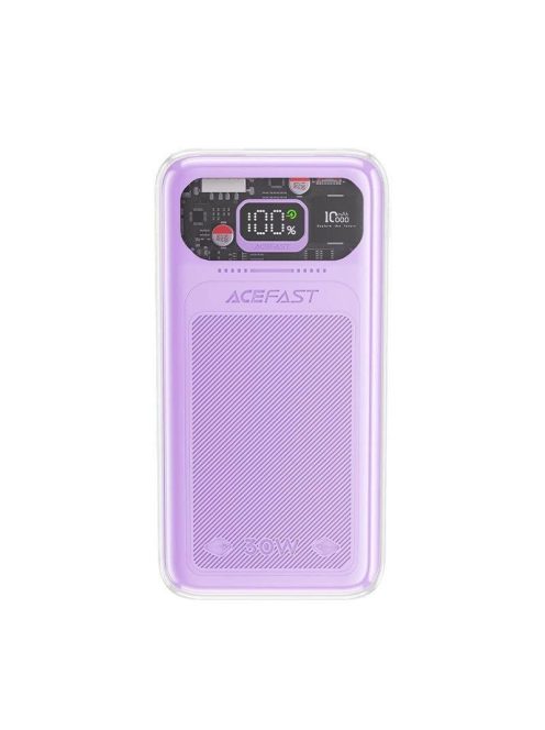 Acefast powerbank 10000mAh Sparkling Series fast charging 30W purple (M1)