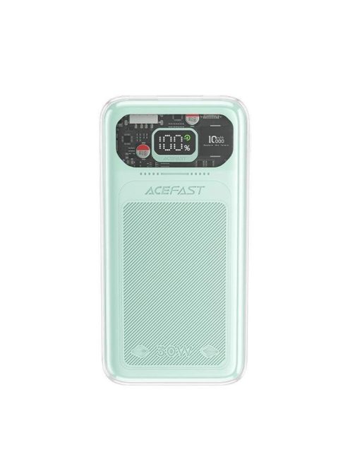 Acefast powerbank 10000mAh Sparkling Series fast charging 30W green (M1)