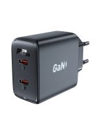 Fast charger GaN 35W PD 2x USB C Acefast A49 - black