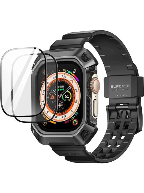 Supcase UNICORN BEETLE PRO & TEMPERED GLASS Apple Watch ULTRA (49MM) BLACK