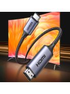 USB C - HDMI 2.1 8K 60Hz Cable 1.5m Ugreen CM565 - Gray