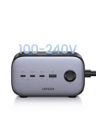 Ugreen wall charger GaN USB C / USB AC power strip black (CD270)