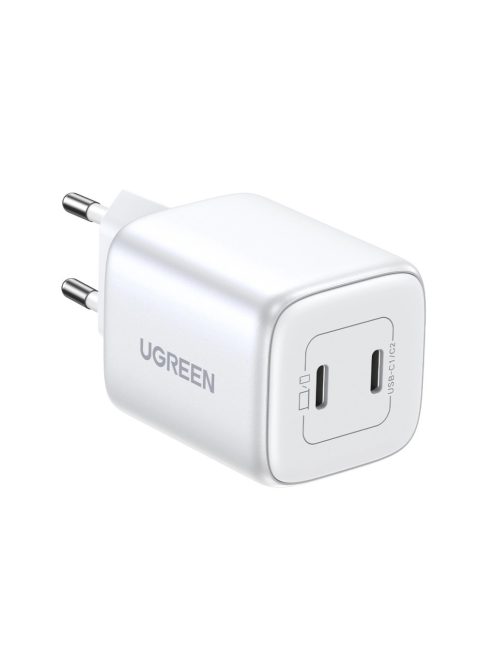 Quick charger GaN 2 x USB-C 45W QC PD Ugreen CD294 - white