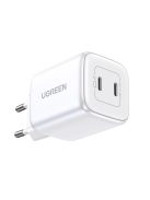 Quick charger GaN 2 x USB-C 45W QC PD Ugreen CD294 - white