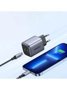 Quick charger GaN 2 x USB-C 45W QC PD Ugreen CD294 - gray