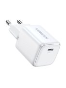 GaN USB C 30W PD Ugreen Nexode Mini fast charger - white