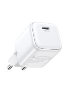 GaN USB C 30W PD Ugreen Nexode Mini fast charger - white