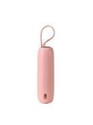 Joyroom mini powerbank 10000mAh Colorful Series 22.5W with 2 built-in USB C and Lightning cables pink (JR-L012)