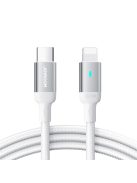 Joyroom Extraordinary Series A10 Lightning / USB-C PD 20W cable 2 m - white