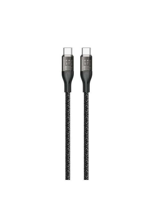 Dudao L22C USB-C - USB-C cable 120W 1m - gray