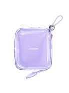 Joyroom powerbank 10000mAh Jelly Series 22.5W with built-in USB C cable purple (JR-L002)