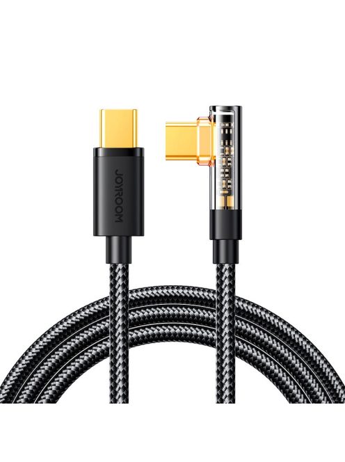 Joyroom Gaming Cable S-CC100A6 USB-C (angled) / USB-C (straight) 100W 1.2m - black