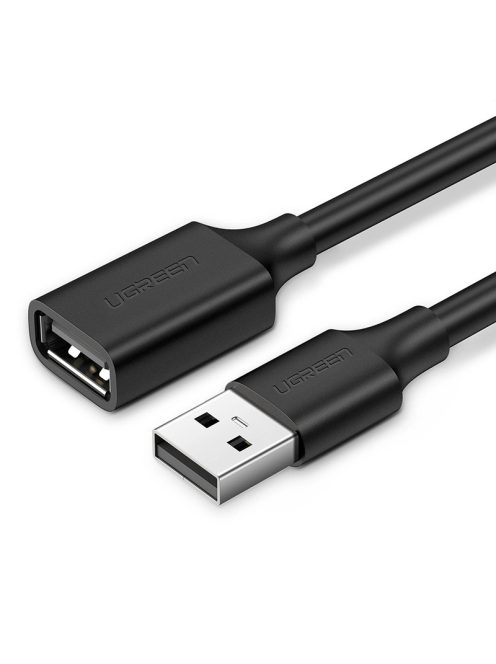 Ugreen extension cable USB (male) - USB (female) 2.0 480Mbps 3m black (US103)