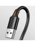 Ugreen USB cable - USB 2.0 480Mb/s 0.25m black (US102)