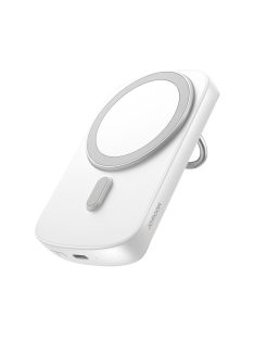   Joyroom inductive power bank 6000mAh with ring and stand up to 20W white (JR-W030)