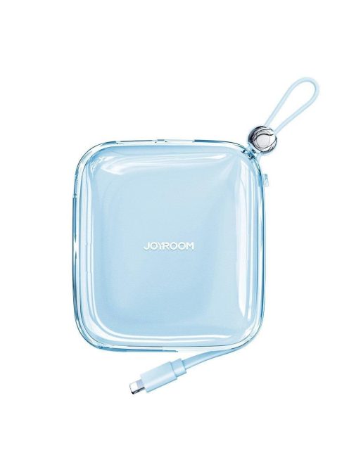 Joyroom powerbank 10000mAh Jelly Series 22.5W with built-in Lightning cable blue (JR-L003)