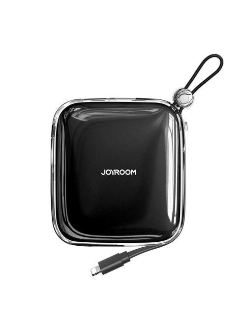 Joyroom Jelly Series JR-L003 10000mAh 22.5W Powerbank with Lightning Cable - Black