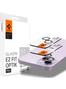 Spigen OPTIK.TR ”EZ FIT” CAMERA PROTECTOR 2-PACK IPHONE 14 / 14 PLUS PURPLE