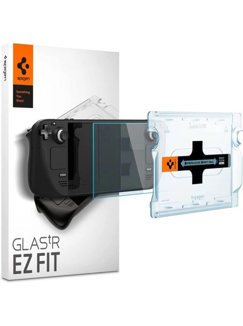 TEMPERED GLASS Spigen GLAS.TR "EZ FIT" STEAM DECK CLEAR