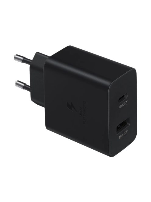 Samsung USB-C / USB-A wall charger 35W black (EP-TA220NBEGEU)