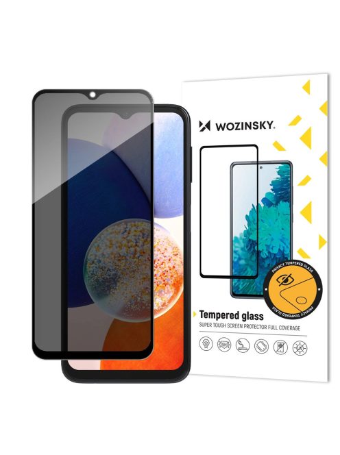 Wozinsky Privacy Glass tempered glass for Samsung Galaxy A23 with Anti Spy privacy filter