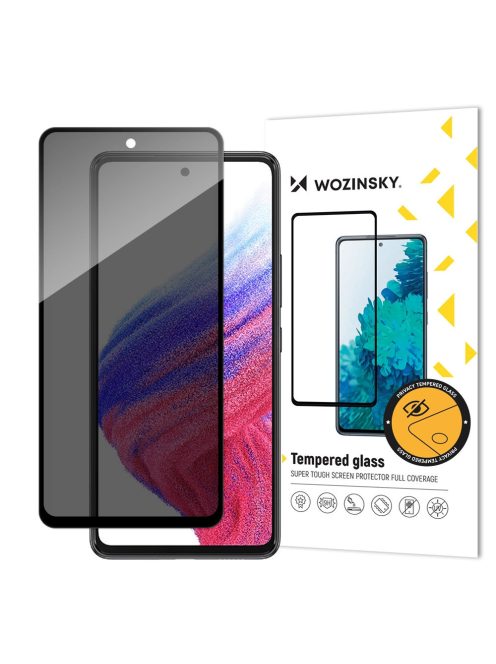 Wozinsky Privacy Glass Tempered Glass for Samsung Galaxy A53 5G with Anti Spy Privacy Filter