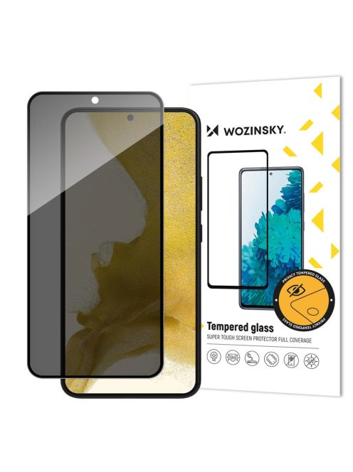 Wozinsky Privacy Glass Samsung Galaxy S23 tempered glass with Anti Spy privacy filter