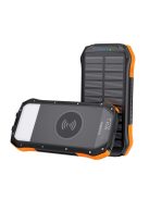 Choetech B657 solar induction power bank 20000mAh PD 20W / QC 18W / Qi 10W - orange