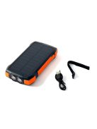 Choetech B657 solar induction power bank 20000mAh PD 20W / QC 18W / Qi 10W - orange