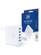 3mk Hyper Charger GaN USB / USB-C QC PD 140W wall charger white