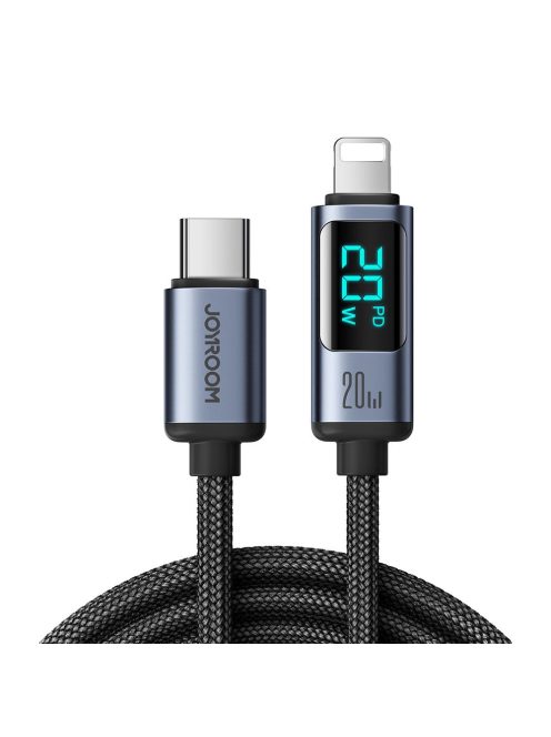 Joyroom Prism Series A16 Lightning / USB-C PD 20W 1.2m cable - black