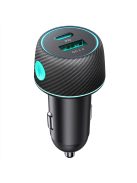 60W USB-C USB-A car charger Joyroom JR-CCN01 - black