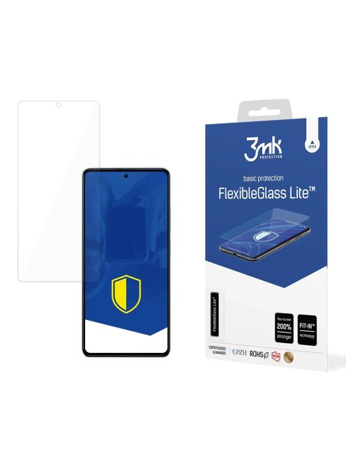 3mk FlexibleGlass Lite™ hybrid glass on Poco X5 5G