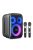 Tronsmart Halo 200 120W wireless speaker + 2 microphones - black